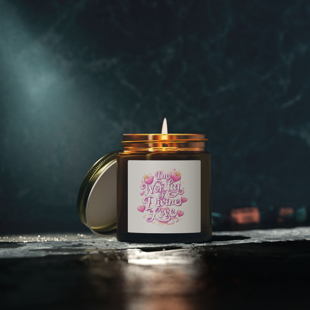 Divine Love Scented Candle — Coconut Apricot Wax (4oz & 9oz)
