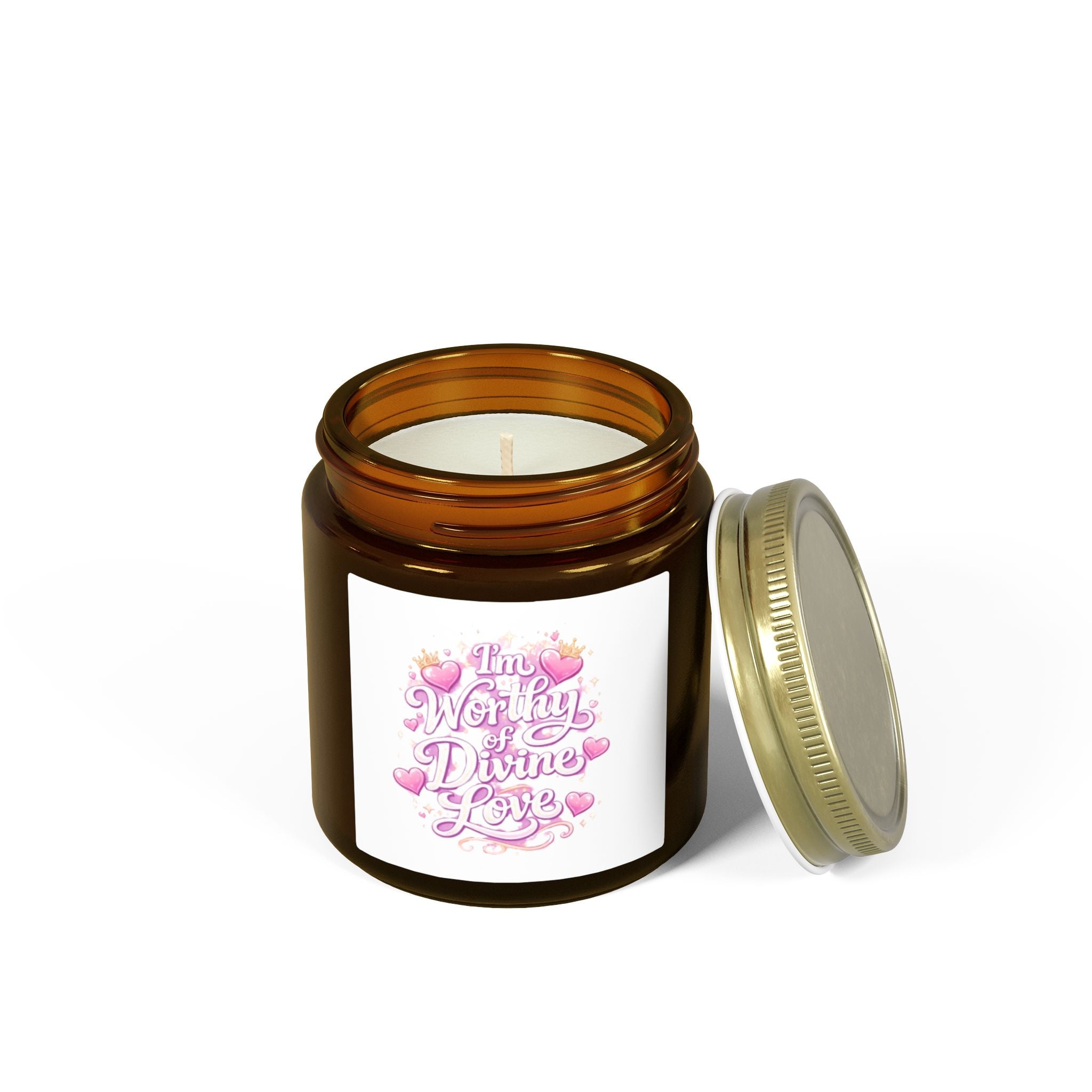 Divine Love Scented Candle — Coconut Apricot Wax (4oz & 9oz)