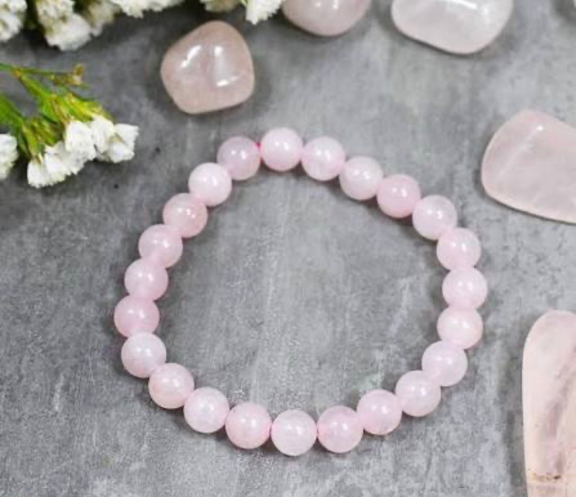 Rose Quartz Gemstone Bracelet