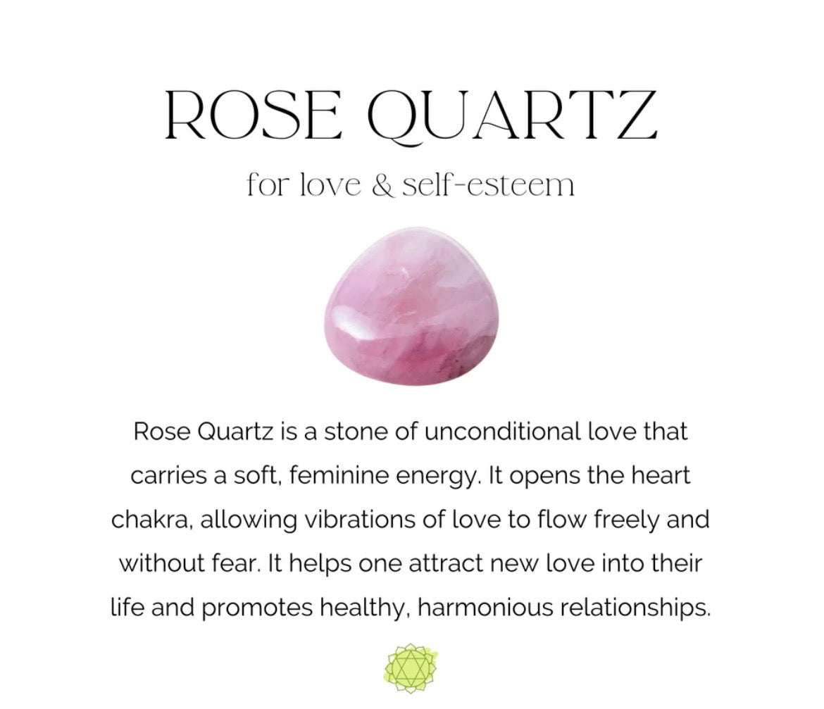 Rose Quartz Gemstone Bracelet